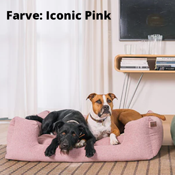 FANTAIL Snooze hundeseng - Iconic Pink