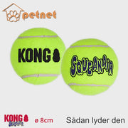 KONG SqueakAir tennisbolde 2-pak - Large
