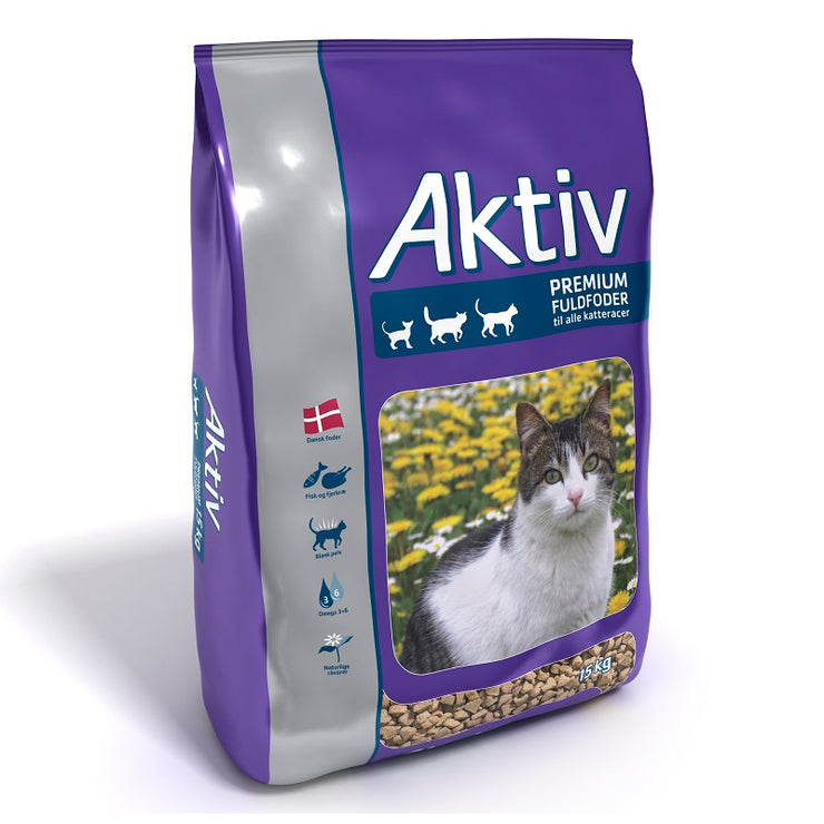 AKTIV Kat - 15 kg - Premium foder