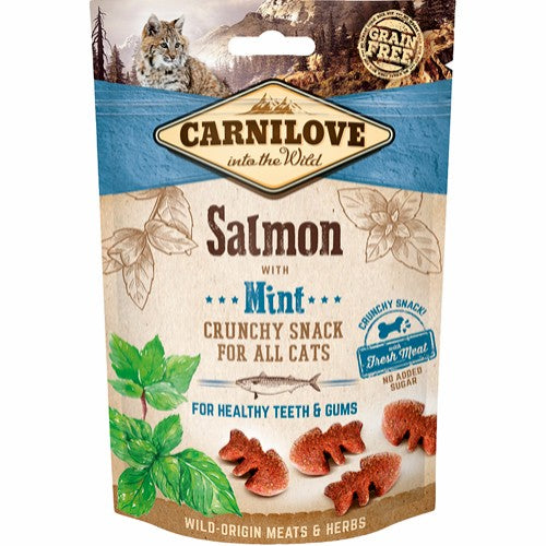 CARNILOVE Cat - Crunchy Snack Salmon - 50g - RESTSALG
